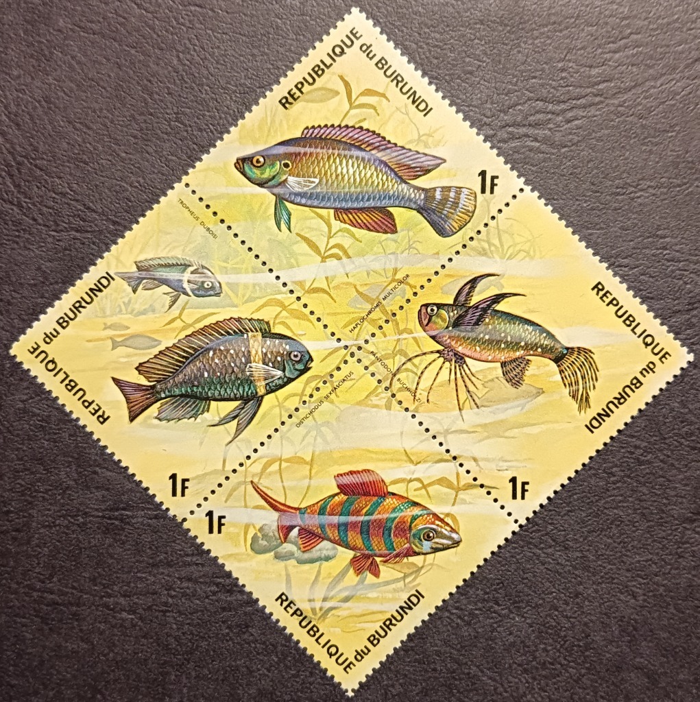 RYBY ŚWIATA - BURUNDI ** czysty
