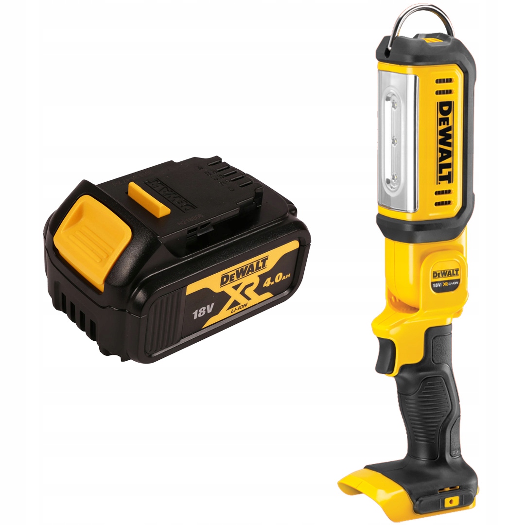 Akumulátorová baterka 18V 300/1000lm DeWALT DCL050 1x4Ah DCB182