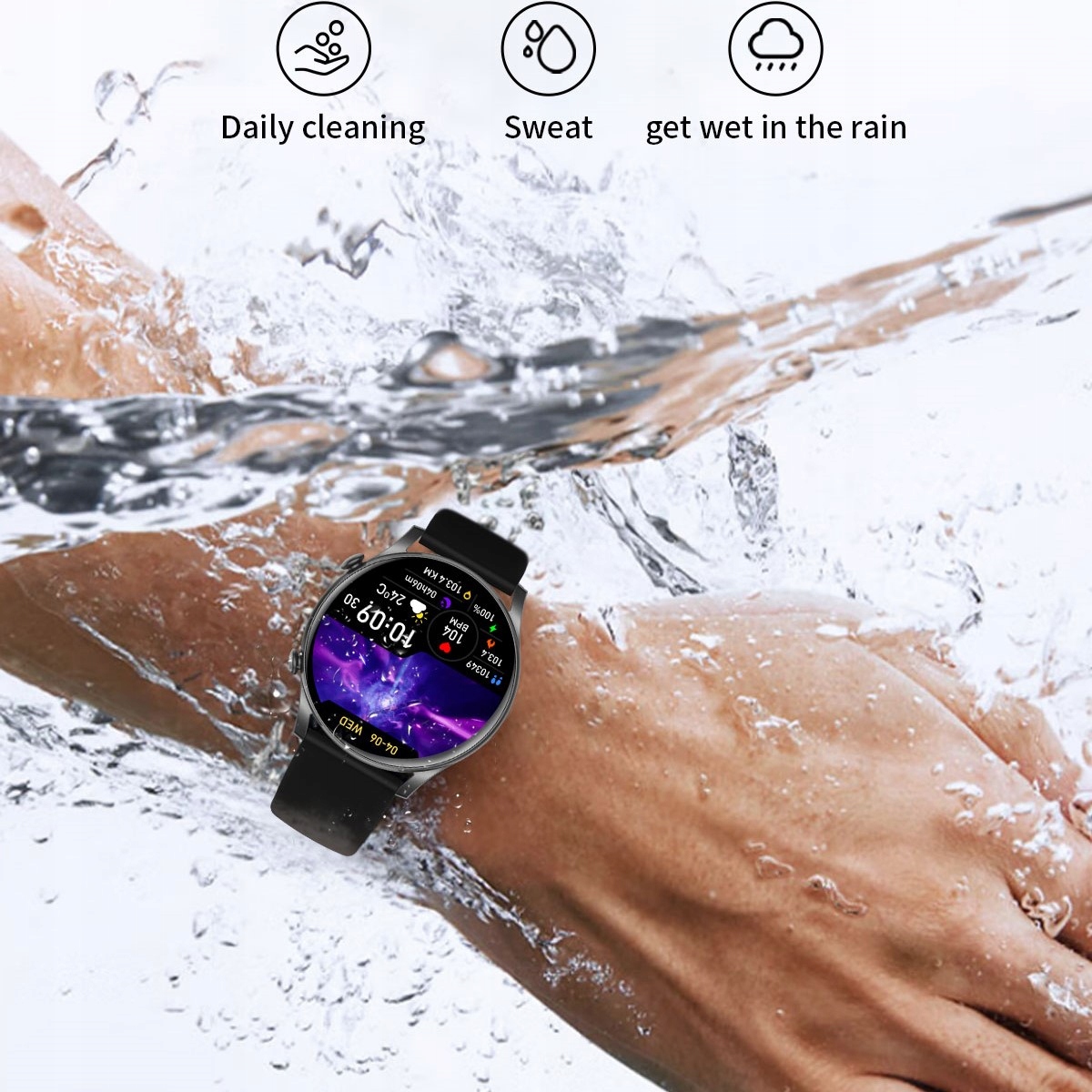 SMARTWATCH DAMSKI DGX82Pro AMOLED POLSKIE MENU CZARNY ZEGAREK Rodzaj smartwatch