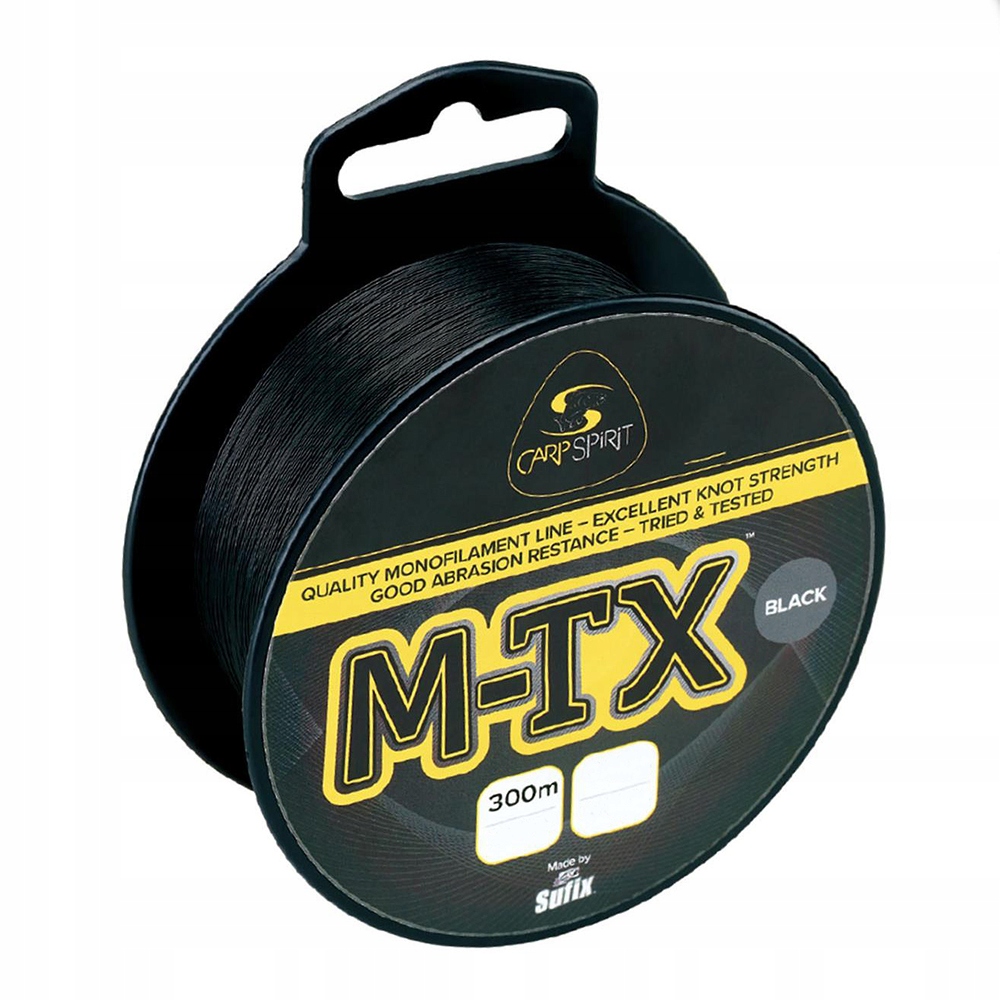 Carp Spirit M-tx Black 300m 0.28mm żyłka