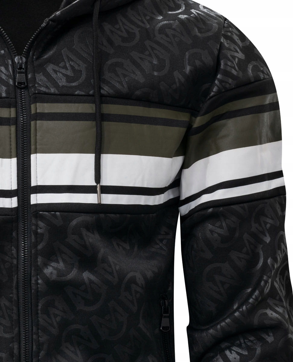 BLUZA MĘSKA Z KAPTUREM ROZPINANA XL Rozmiar XL