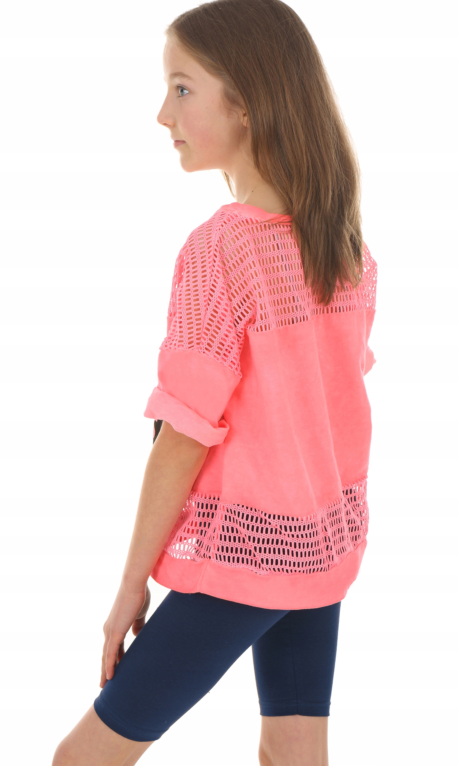 Krótkie legginsy, KOLARKI 140-146 GRANAT Rozmiar (new) 146 (141 - 146 cm)