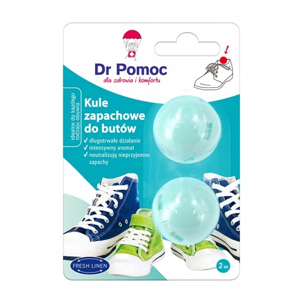

Zapachowe kule do butów Dr Pomoc