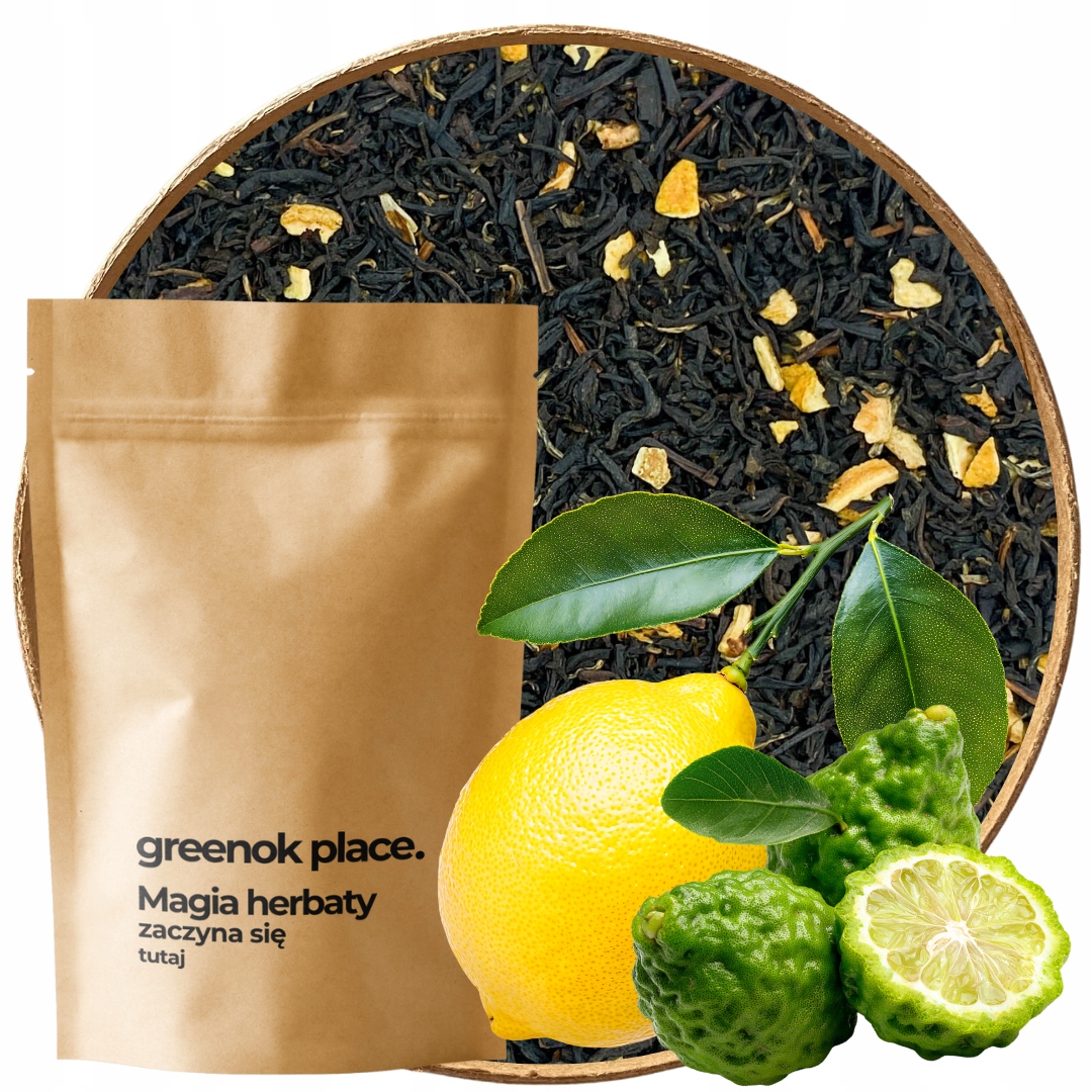 Čaj Earl Grey Citron 1000 g s bergamotem Vysoká Kvalita