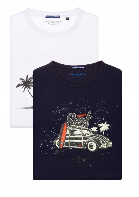 

Zestaw Koszulek T-shirt 2-Pak Lancerto M