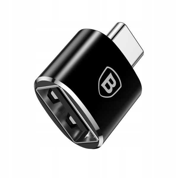 ADAPTER PRZEJŚCIÓWKA KONWERTER UNIWERSALNY USB DO USB-C TYPU C 5V 3A BASEUS