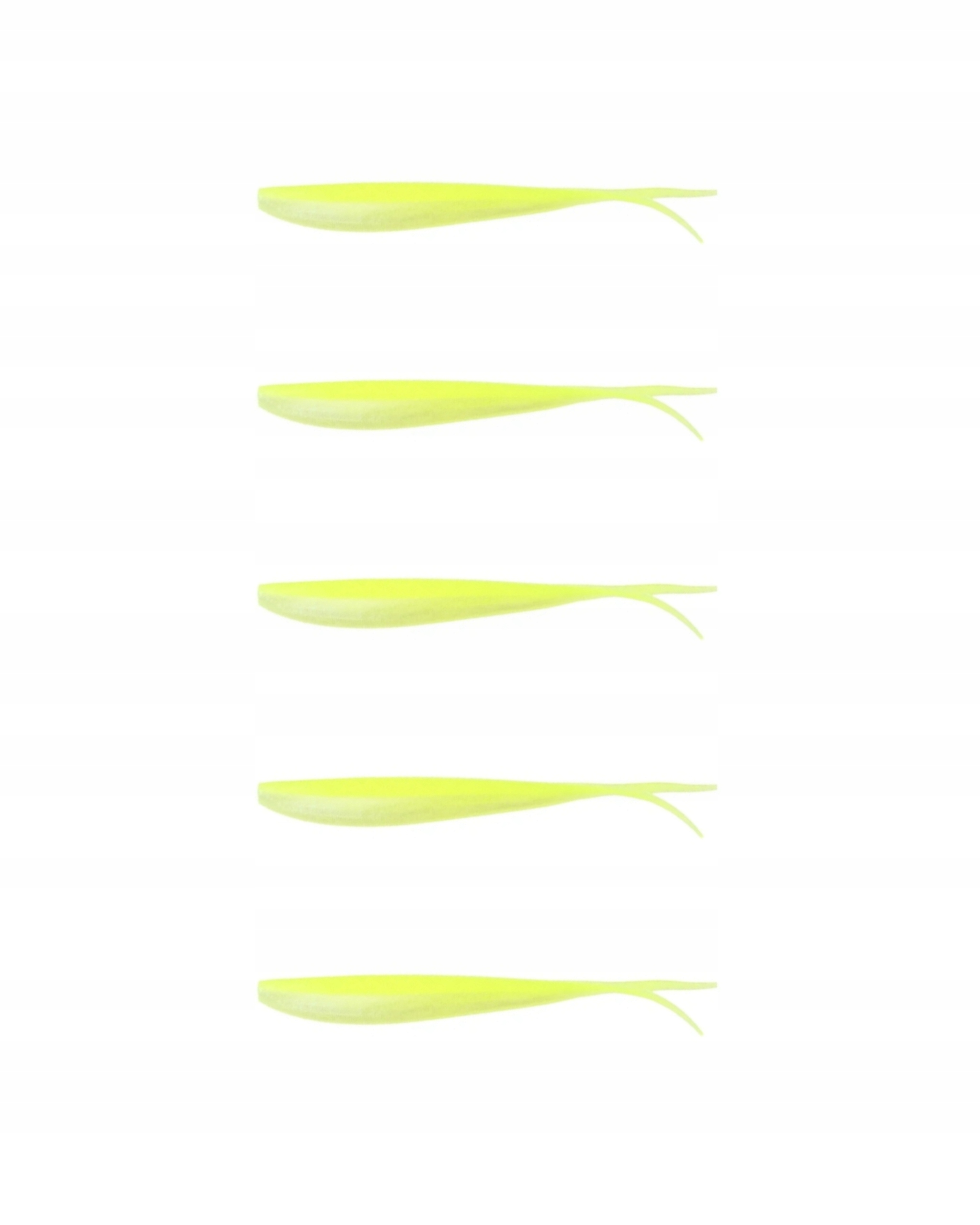 GUMA JASKÓŁKA 5cm /0,5g ZESTAW 5 SZTUK NA OKONIA