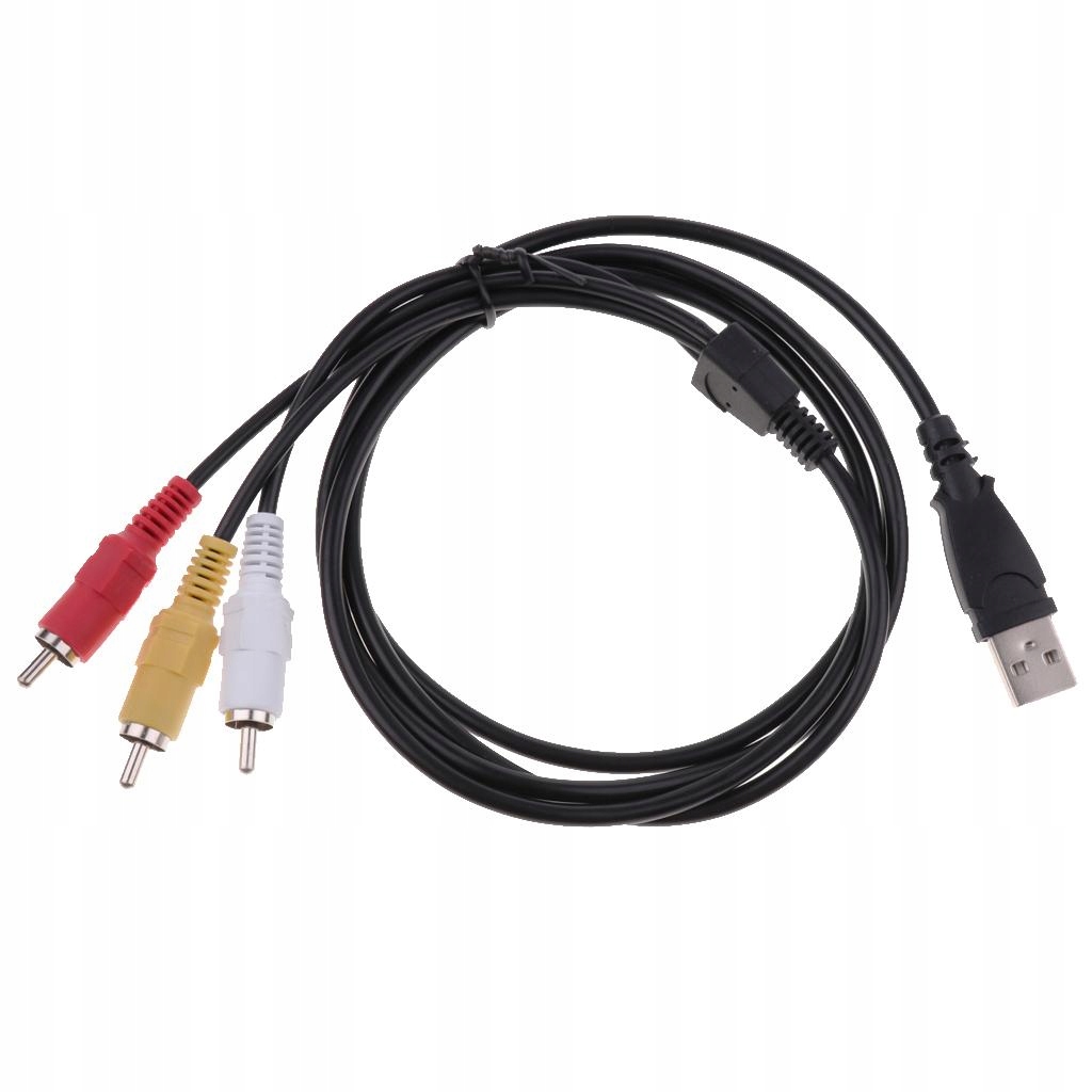 USB to RCA Cable1.5m USB Male to 3 RCA Male Jack Splitter AV Adapter Cable Kod producenta Toinise