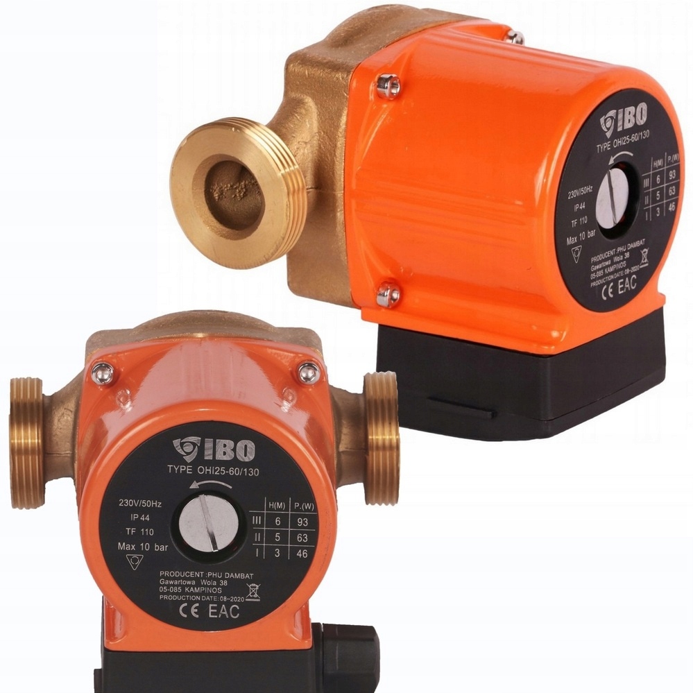 Oběhové Čerpadlo Ohi 25-60/180 Bronz