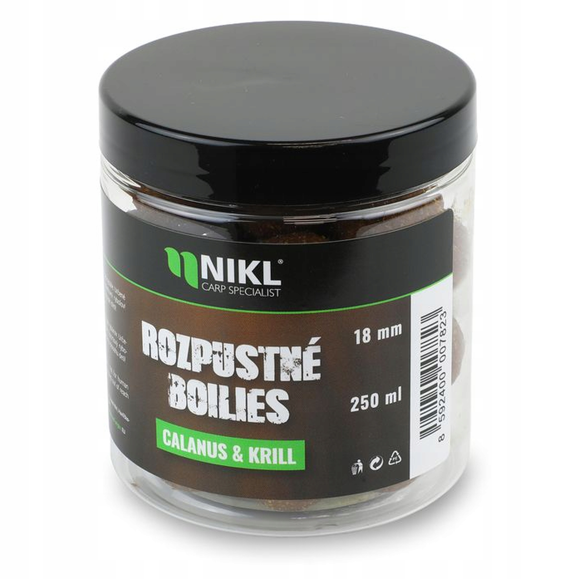 Przynęta Kulki Boilies Calanus Krill 18mm 150g Karel Nikl