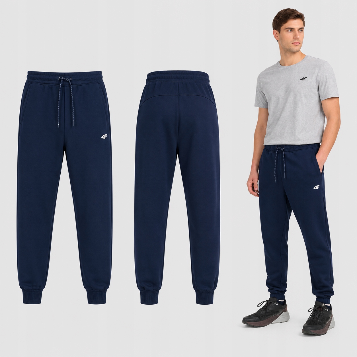 Pánské Kalhoty 4F Dresové Sportovní Joggery 5xl M1673 AW26