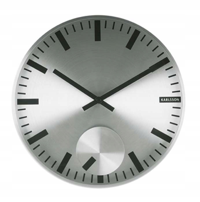 Hodiny na stenu 5254si Karlsson Moving Index 30cm