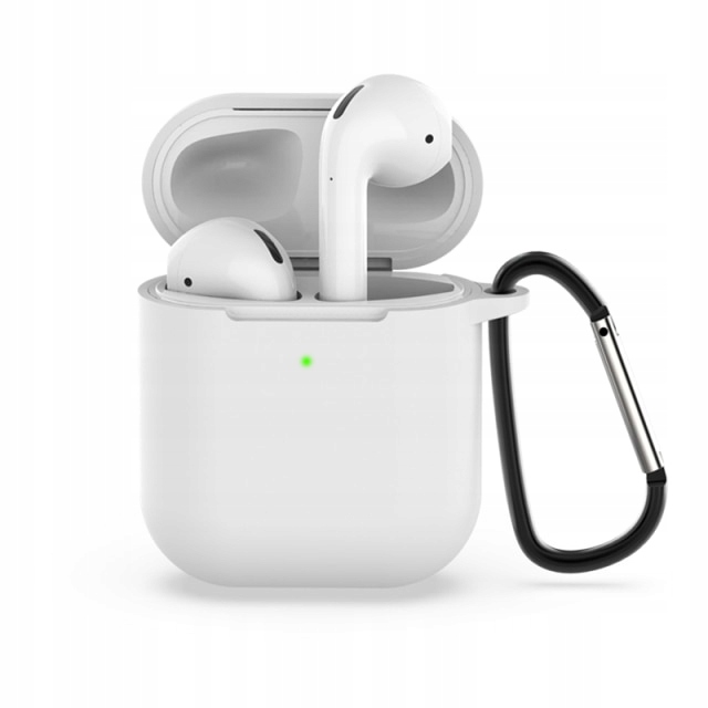 

Silikonowe Etui Do Apple Airpods 1 2 Białe