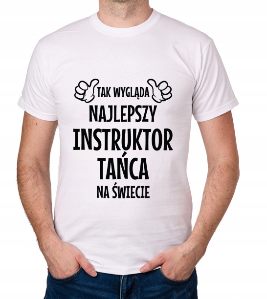 

koszulka Najlepszy Instruktor Tańca prezent