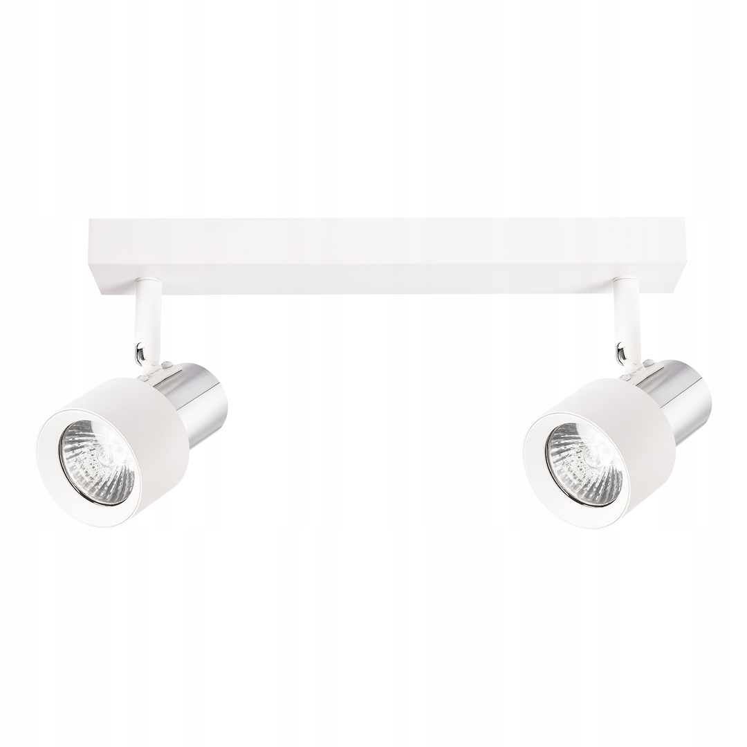 Stropní Svítidlo Cino 2xGU10 bílá chrom