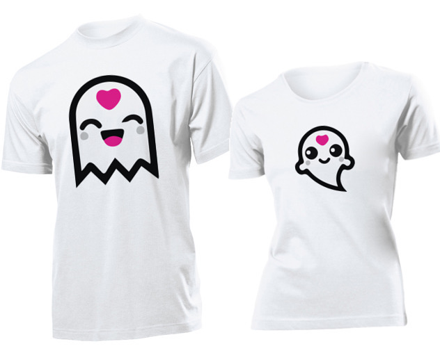 

Koszulki dla par Zakochane Duszki XXL