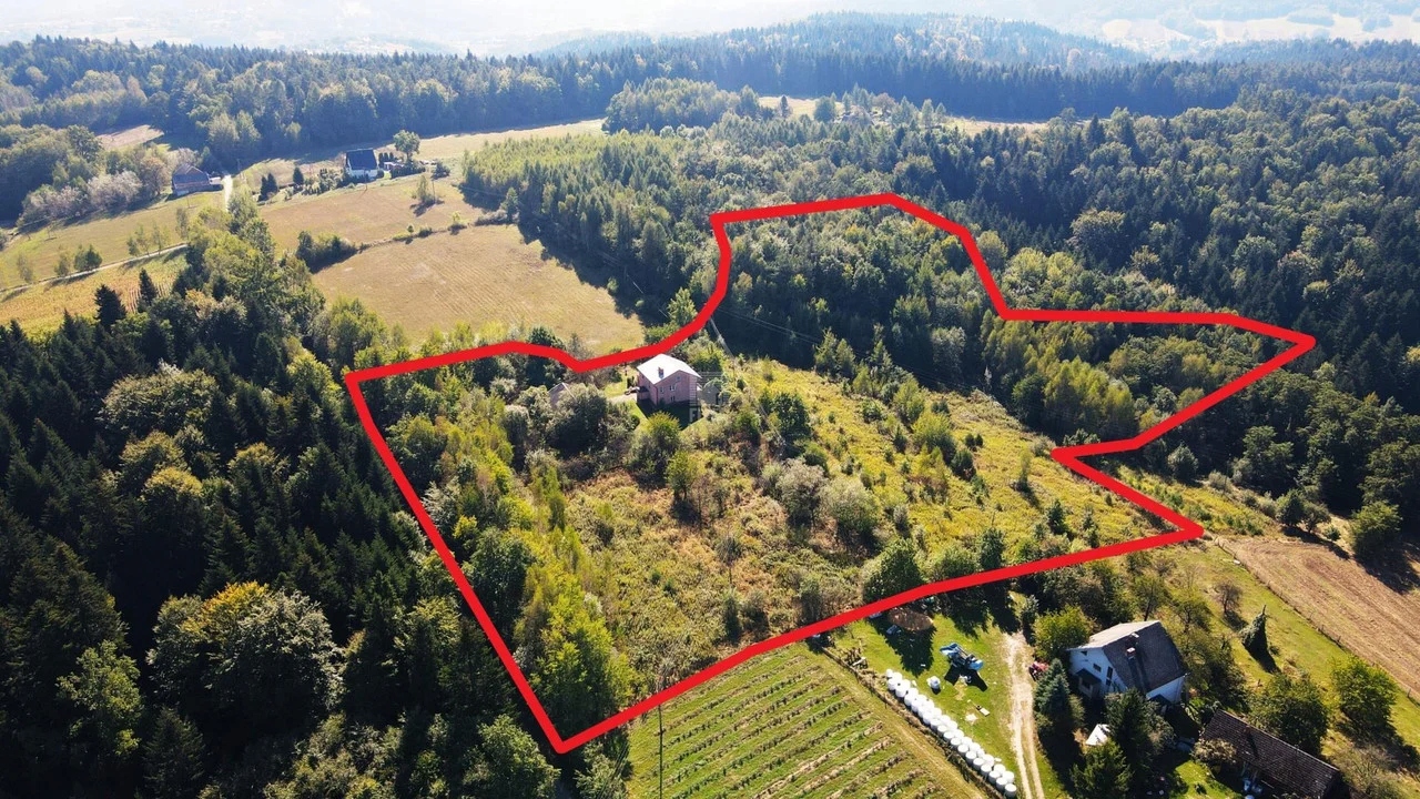 Dom, Kąśna Dolna, Ciężkowice, Tarnowski, 220 m²