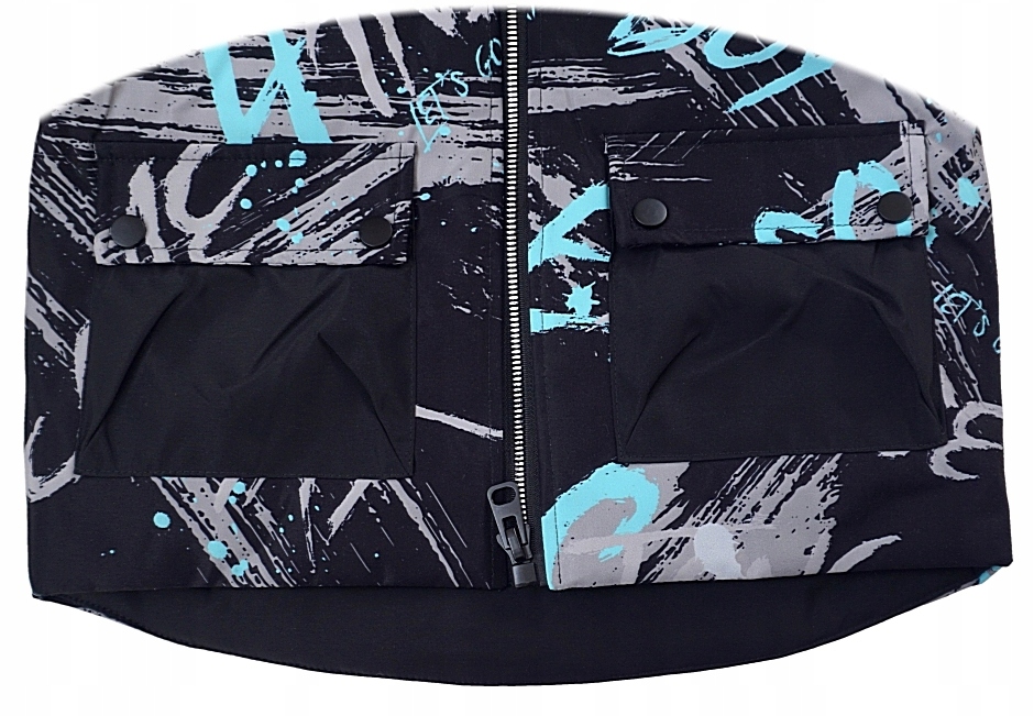 COOL CHŁOPIĘCA Wiosenna Przejściowa Jesienna Kurtka NAPISY Kaptur 134/140 Sezon jesienny wiosenny