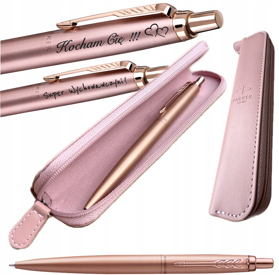 Parker Długopis Jotter XL Pink Gold Etui Grawer