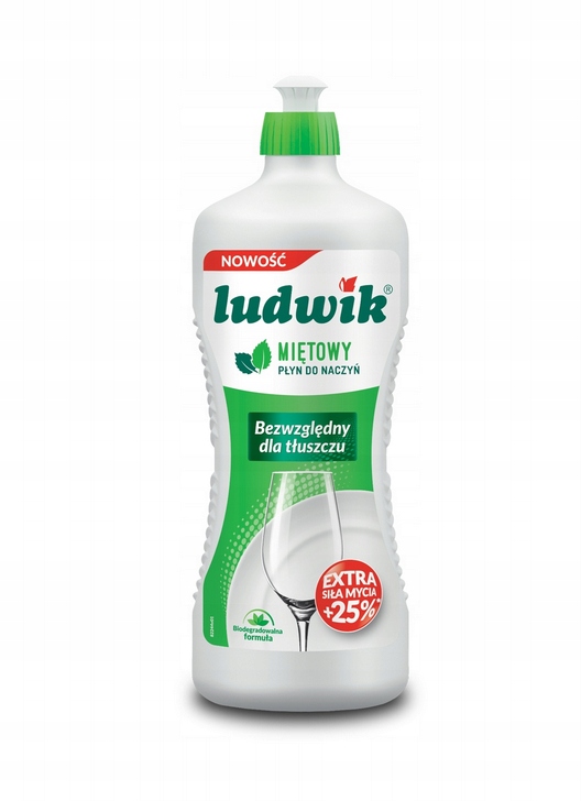 

Płyn do mycia naczyń Ludwik miętowy 0,9 l