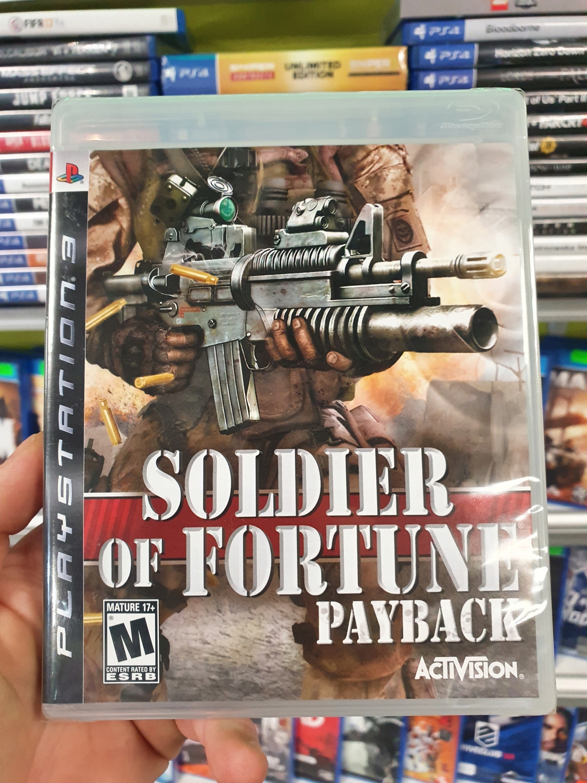 SOLDIER OF FORTUNE PAYBACK PS3 NOWA 3xA Tematyka gry akcji