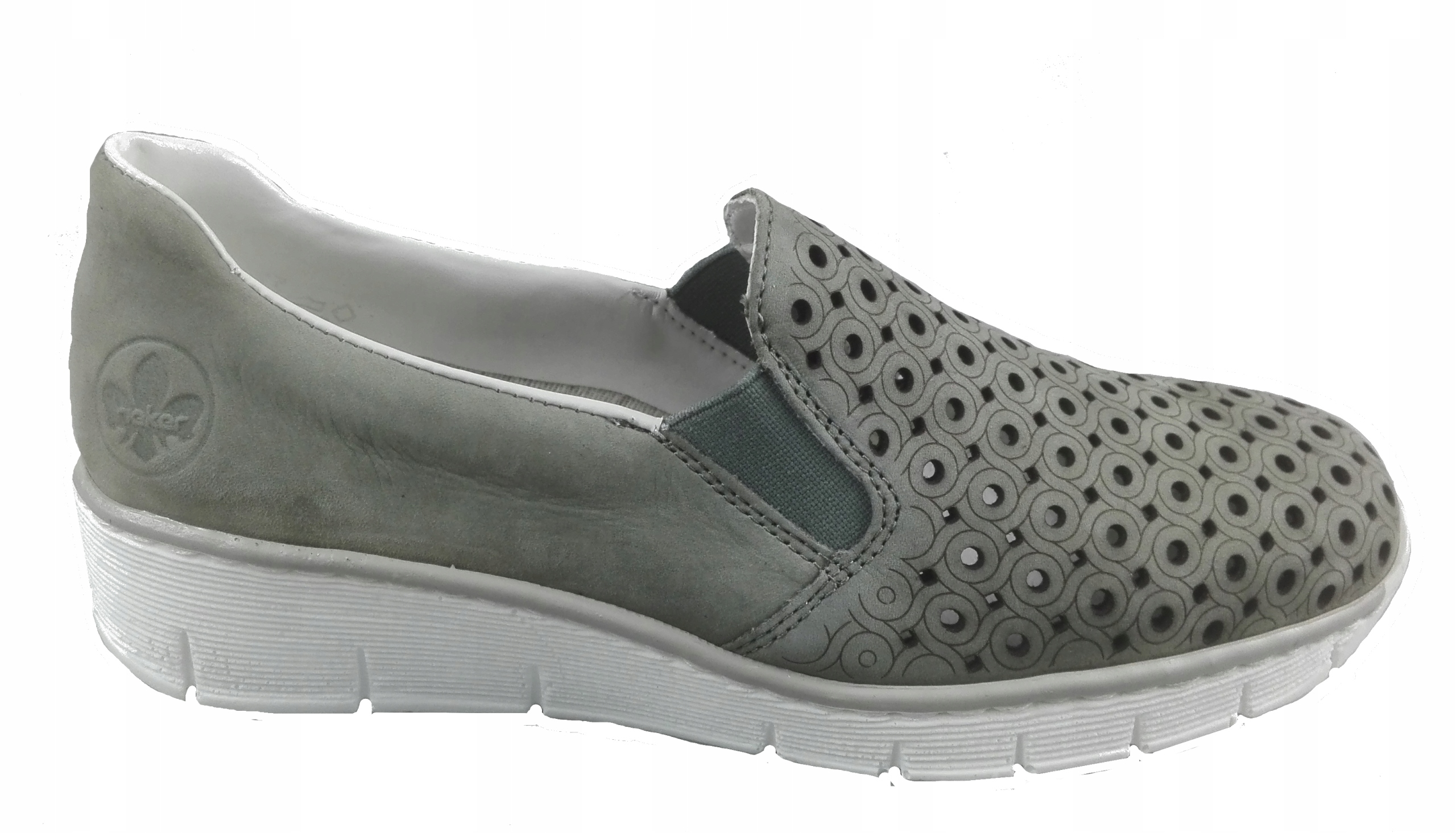 Rieker Polobotky 53791-52 Green r39