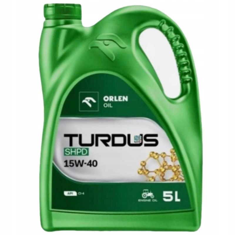 Orlen Turdus Shpd 15W40 5L olej silnikowy do traktora