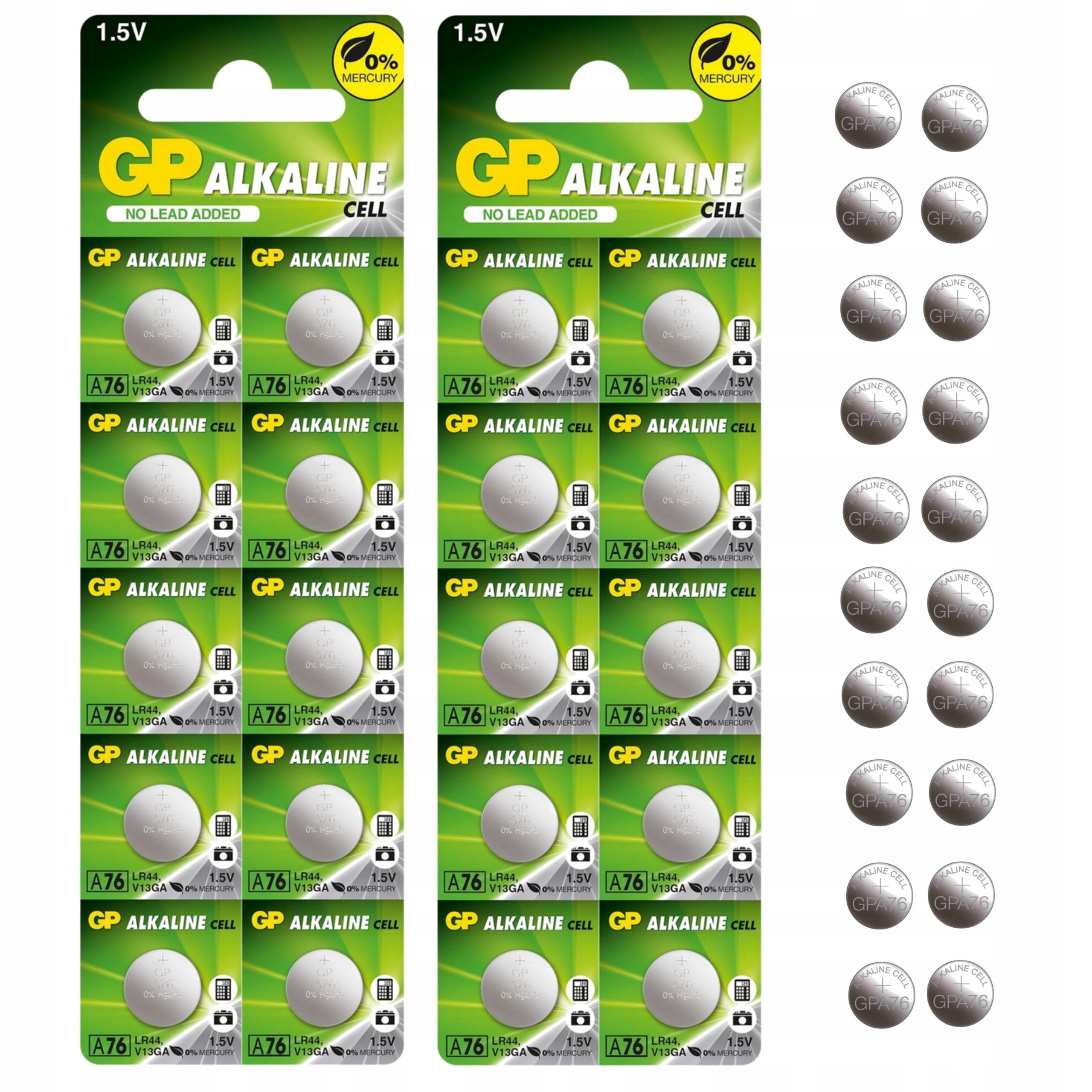 bateria AG13 Gp A76 LR44 1154