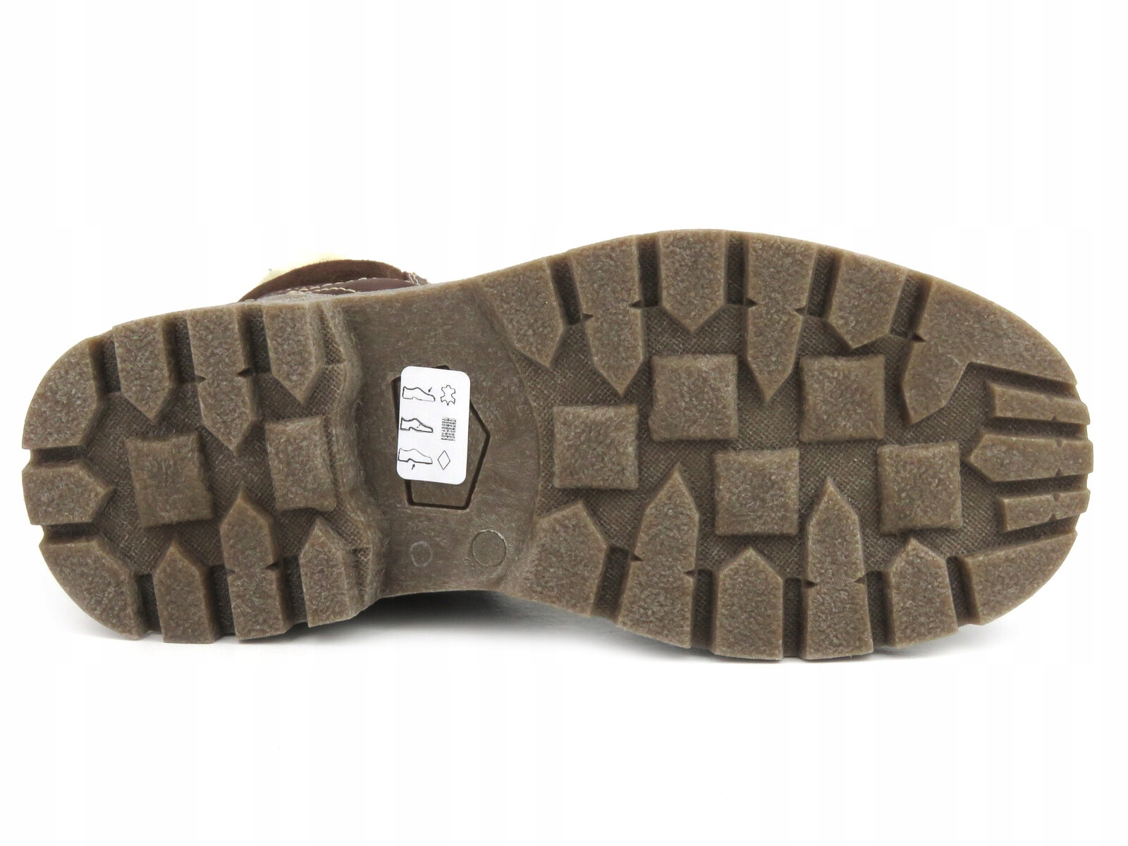 Buty męskie zimowe Helios ciepłe trapery ciemny brąz r.40 Rozmiar 40