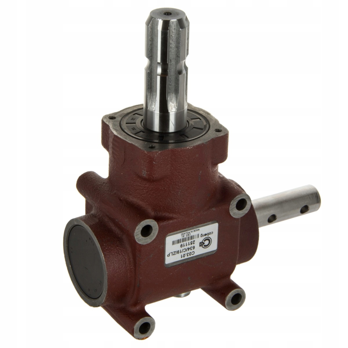 C03010000 - Шестерня розкидача чавуну 12кВт 1: 1 З=16/14