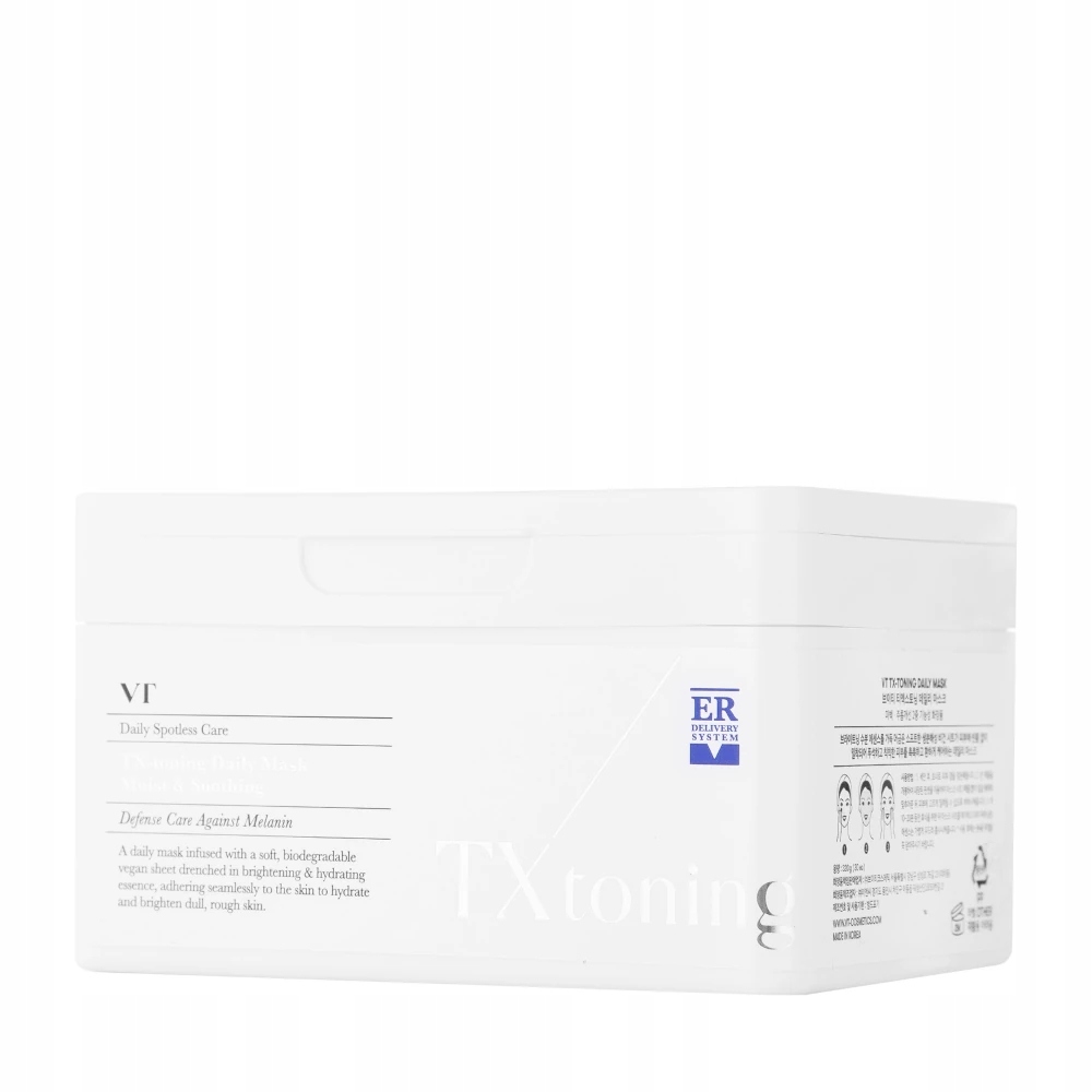 Vt Cosmetics TX-toning Rozjasňující masky 30ks