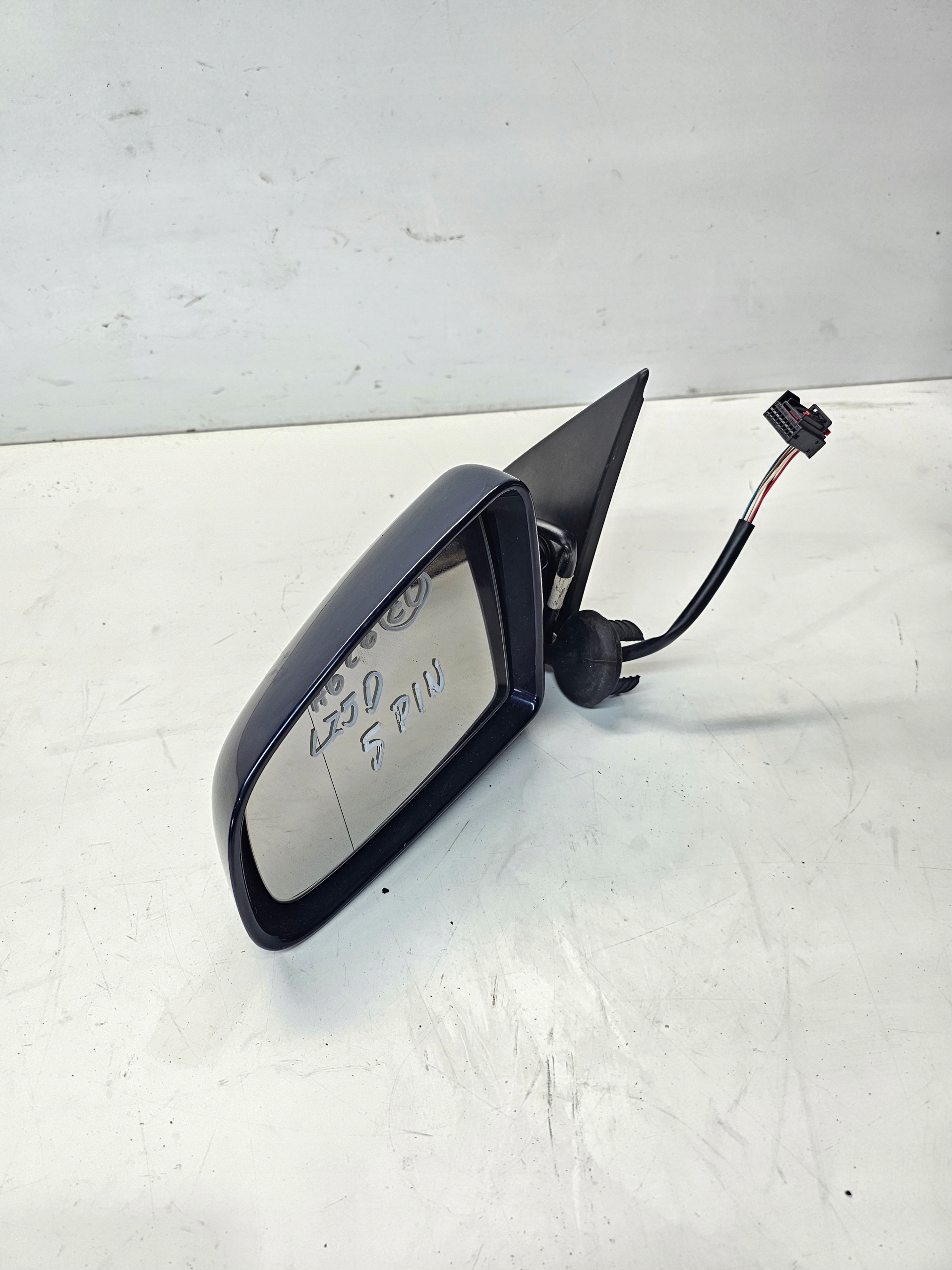 mirror left front AUDI A6 C6 LZ5D 5-PIN EUROPA