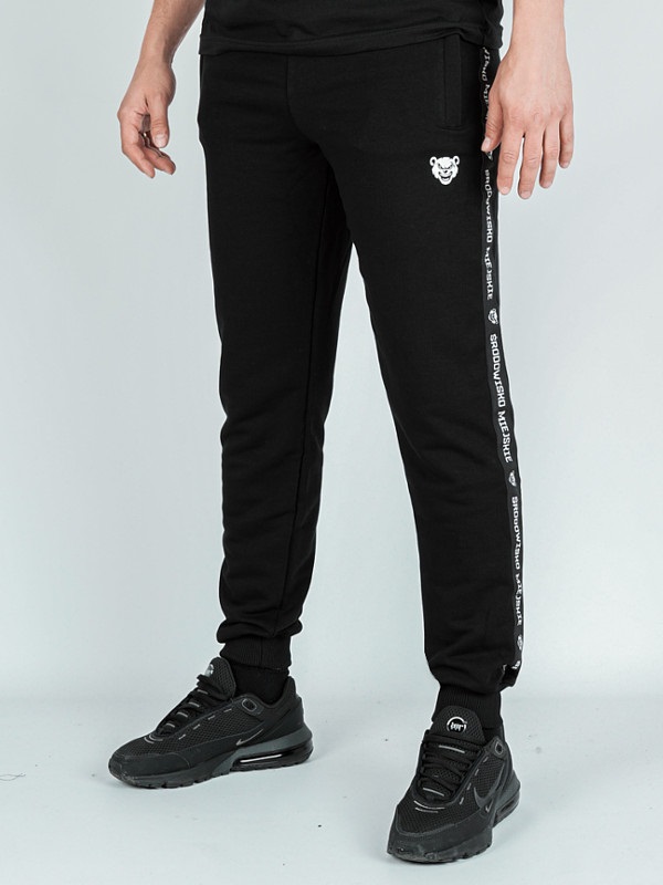 Dresové Kalhoty Środowisko Miejskie „mordka Lampas' Black vel. M