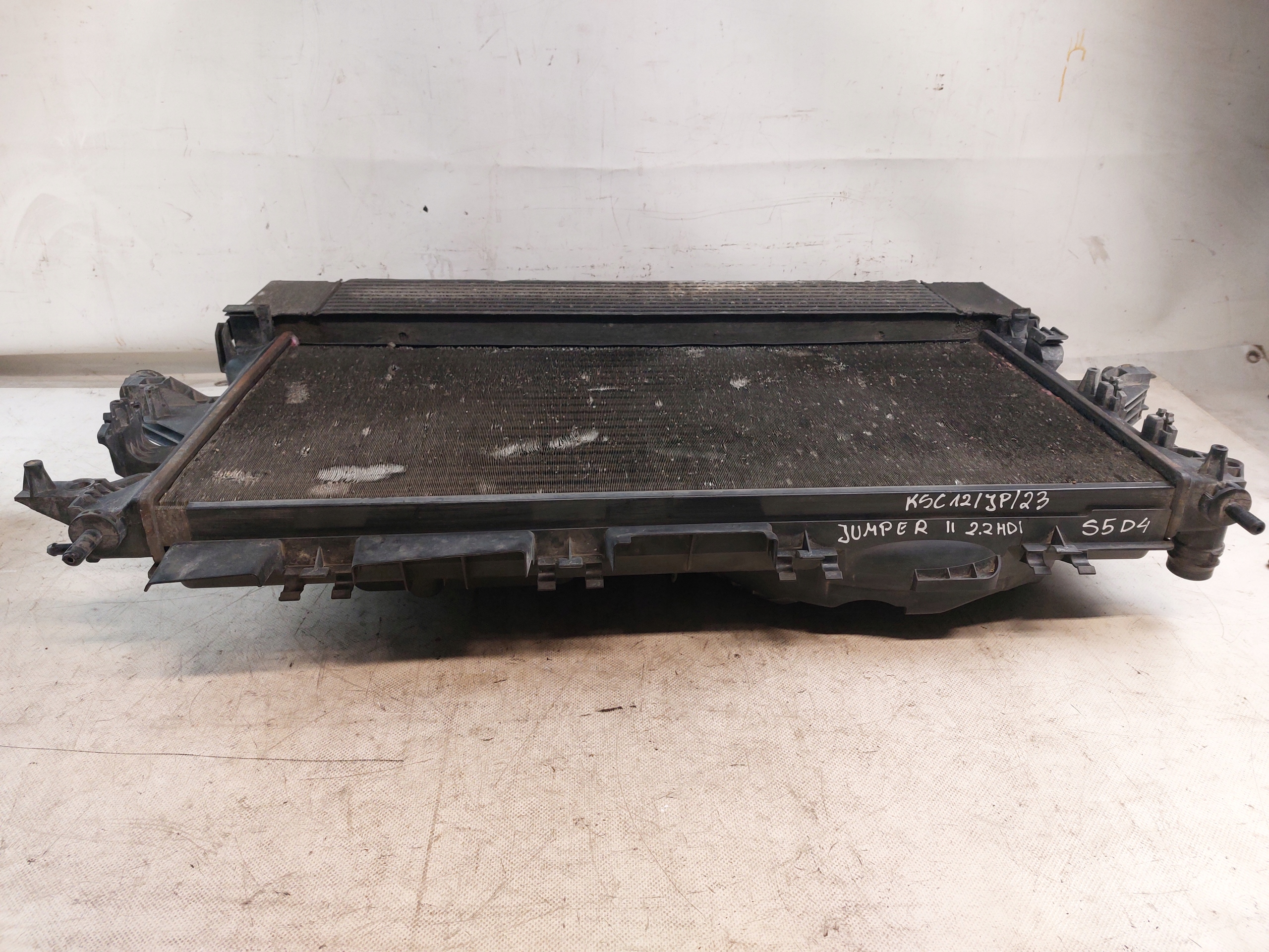 SESTAVA chladiče ventilátor CITROEN JUMPER II 2.2HDI