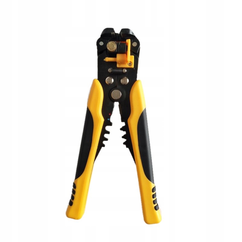 ZACISKARKA PRASKA KABLI TULEJEK KONEKTORÓW KOŃCÓWEK ZESTAW 5 MATRYC Kolor żółty