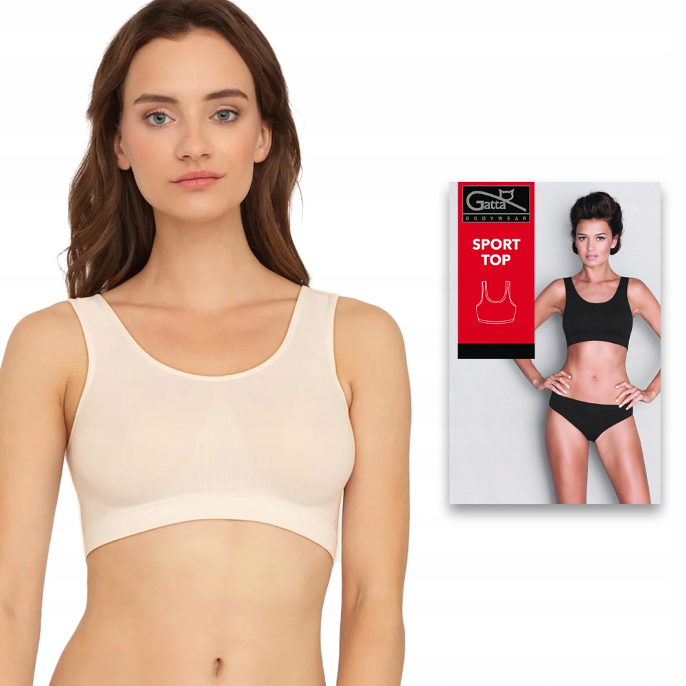 

Biustonosz sportowy Gatta Sport Top natural r L