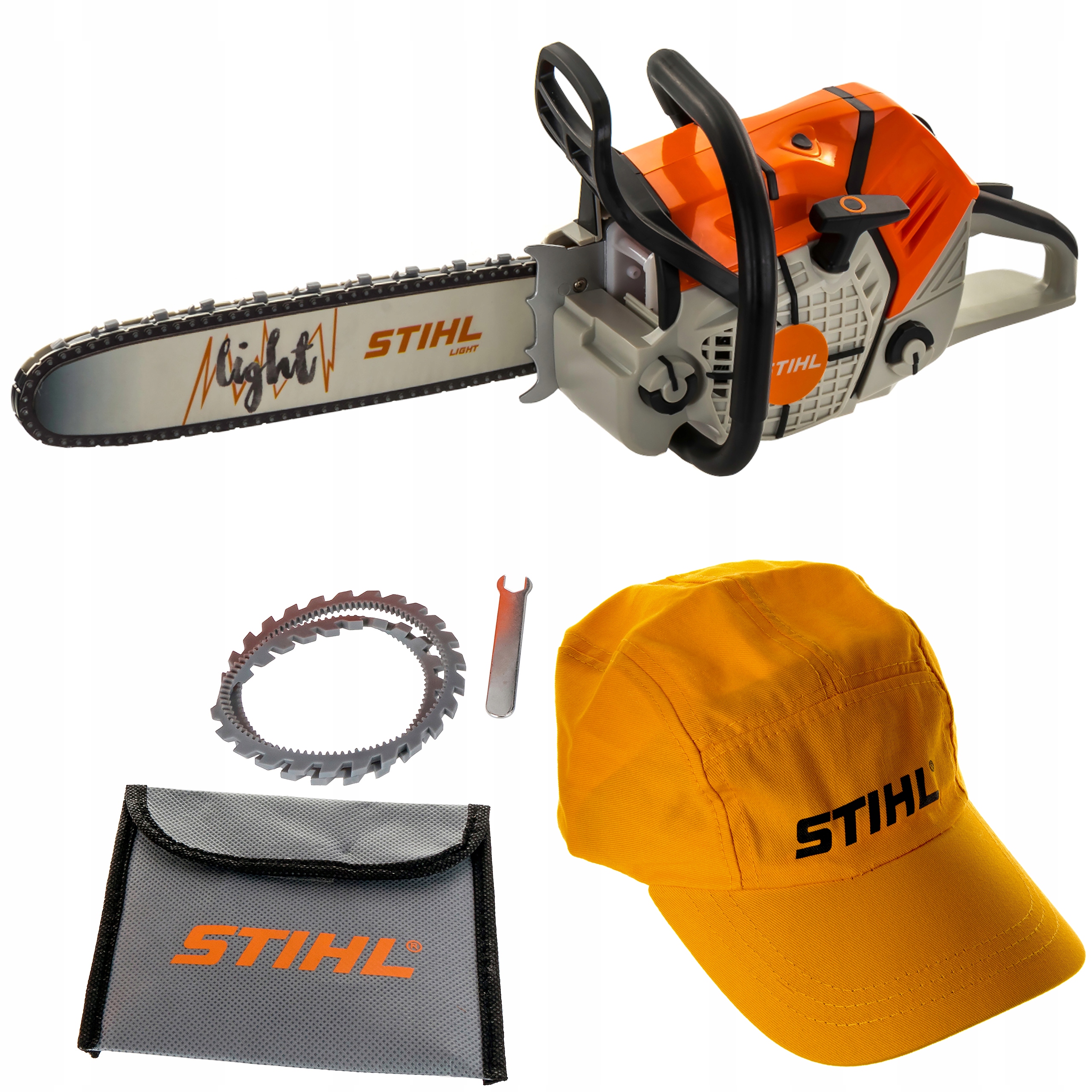 

Piła Zabawka Stihl Pilarka Zabawkowa + Czapka