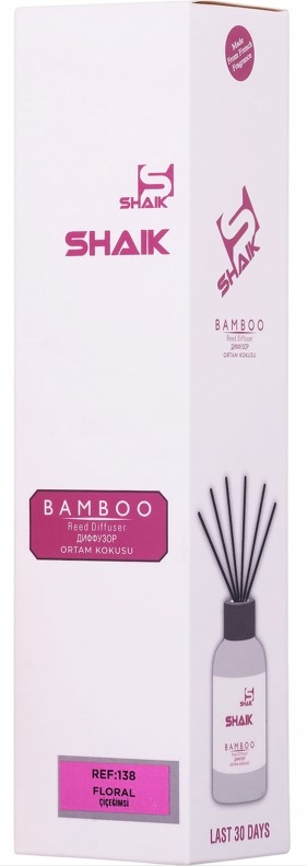 Zapach do domu Shaik 138 Eclat 115ml Patyczki Rodzaj dyfuzor z patyczkiem