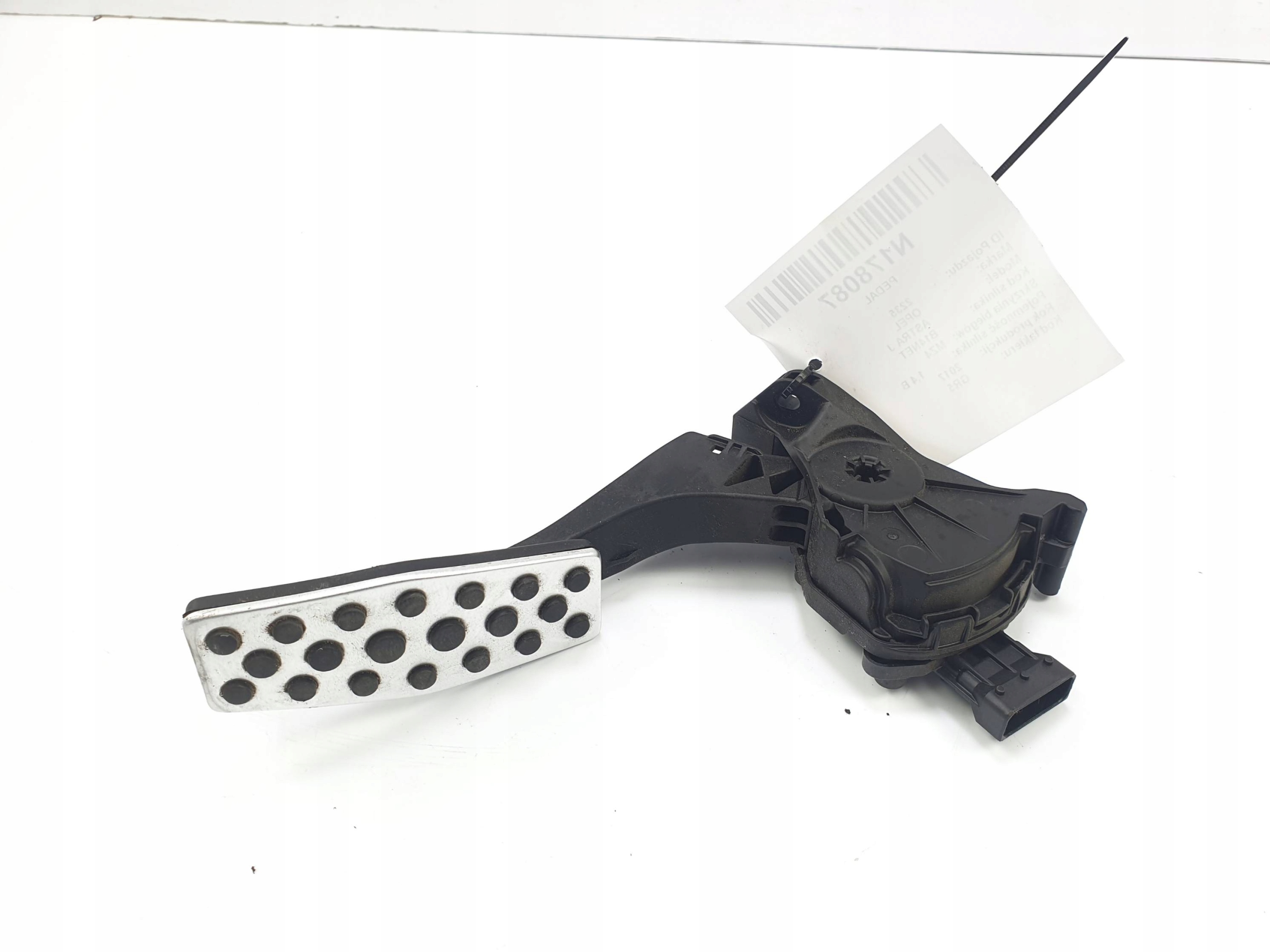 PEDAL potentiometer gas 13252702 OPEL ASTRA J