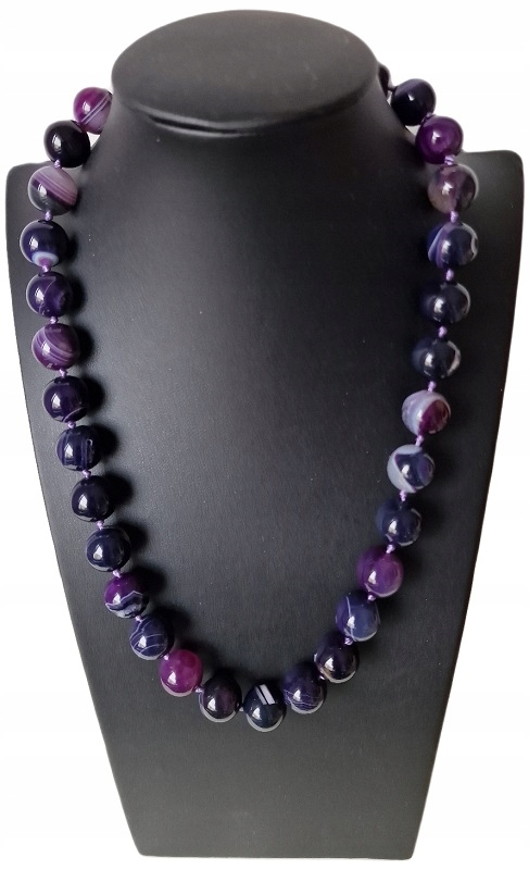 Achát Brazilský Náhrdelník Mystická Sahasrara Ochrana Zenu