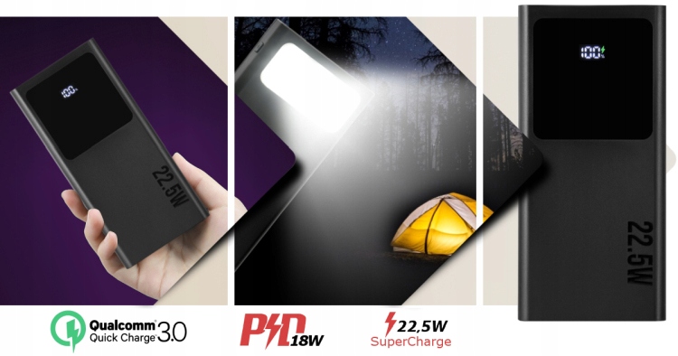 POWER BANK bateria przenośna 20000 do telefonu Huawei Ascend Y540 Kod producenta Bp-20PD