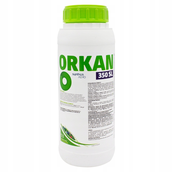 ORKAN 350SL 1L NA WSZYSTKIE CHWASTY+SKRZYP POLNY ŚWIEŻA DOSTAWA dw10/2025r