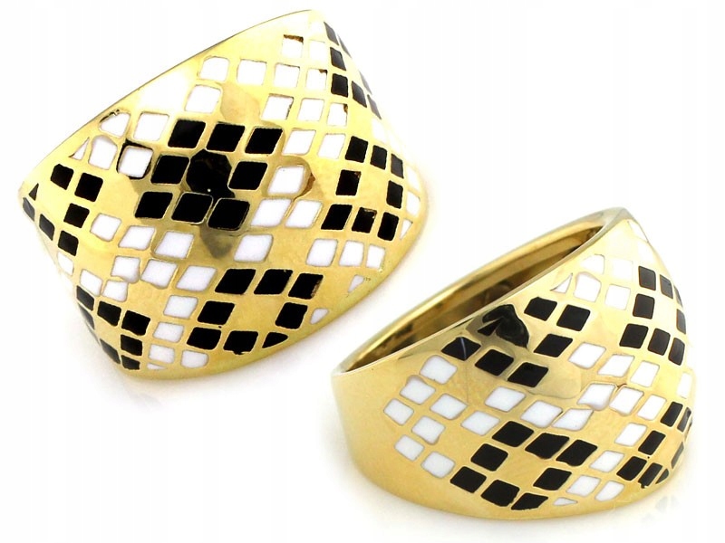 Dámský Prstýnek ze zlata 585, impozantní 14k