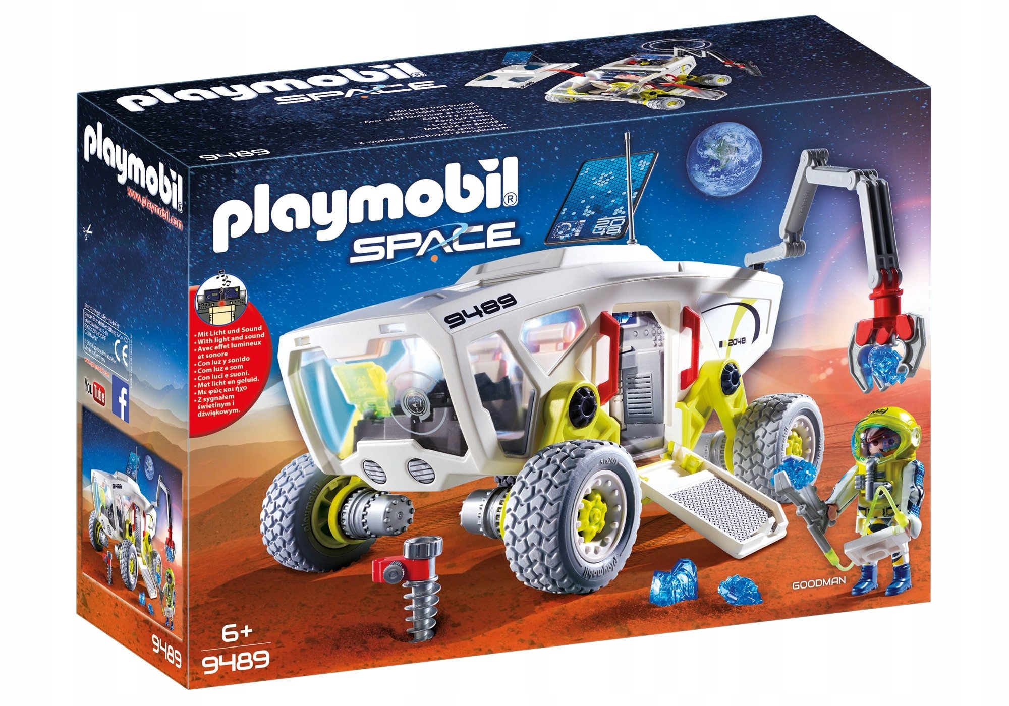 

Playmobil Space 9489 Pojazd badawczy Marsie Kosmos