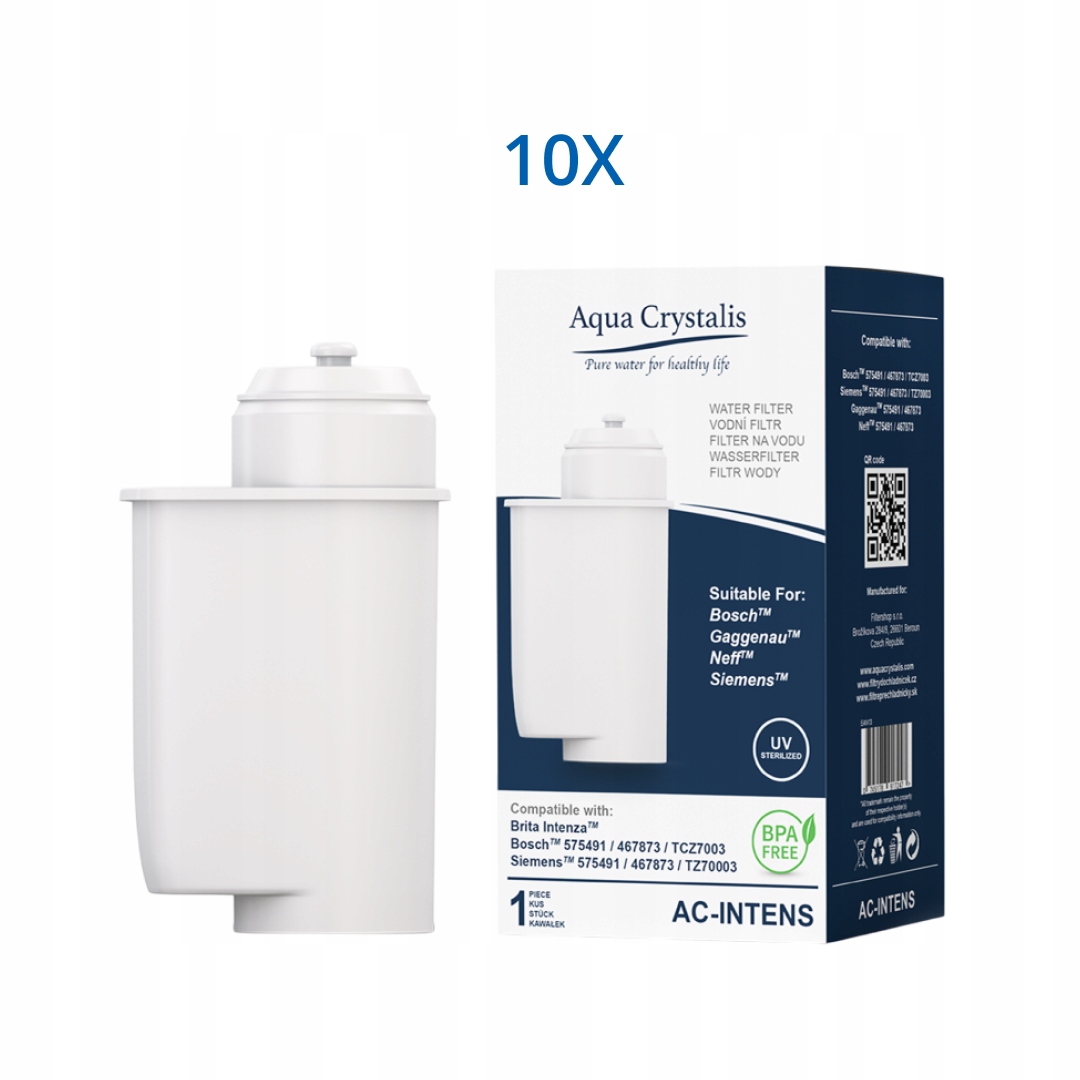 Vodný filter Ac-intens do kávovarov značky Siemens , Bosch , Neff, Gaggenau