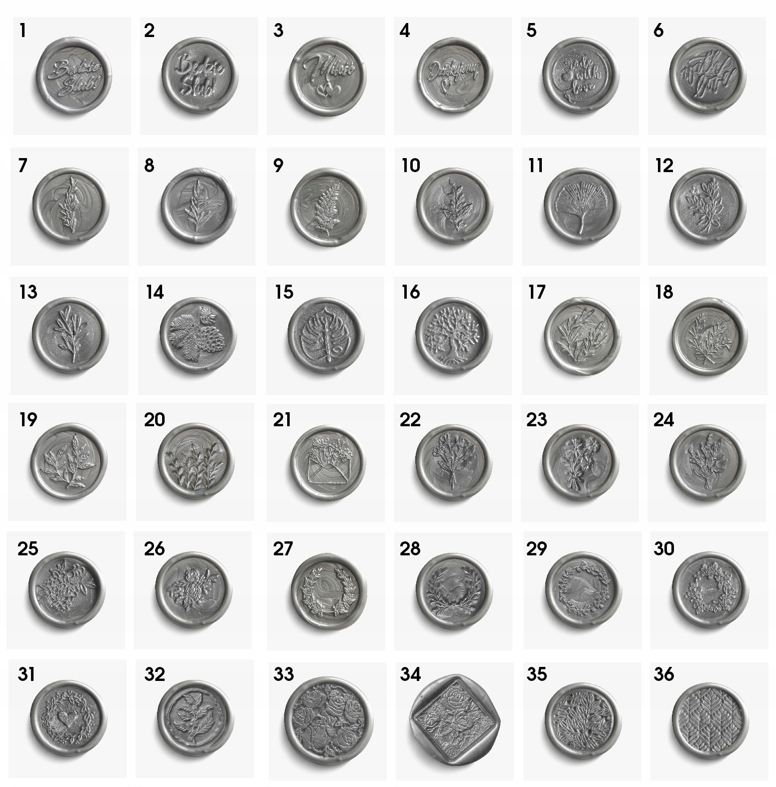 100x Odbicia lakowe do zaproszeń z płatkami złota duży wybór wzorów Płeć uniseks