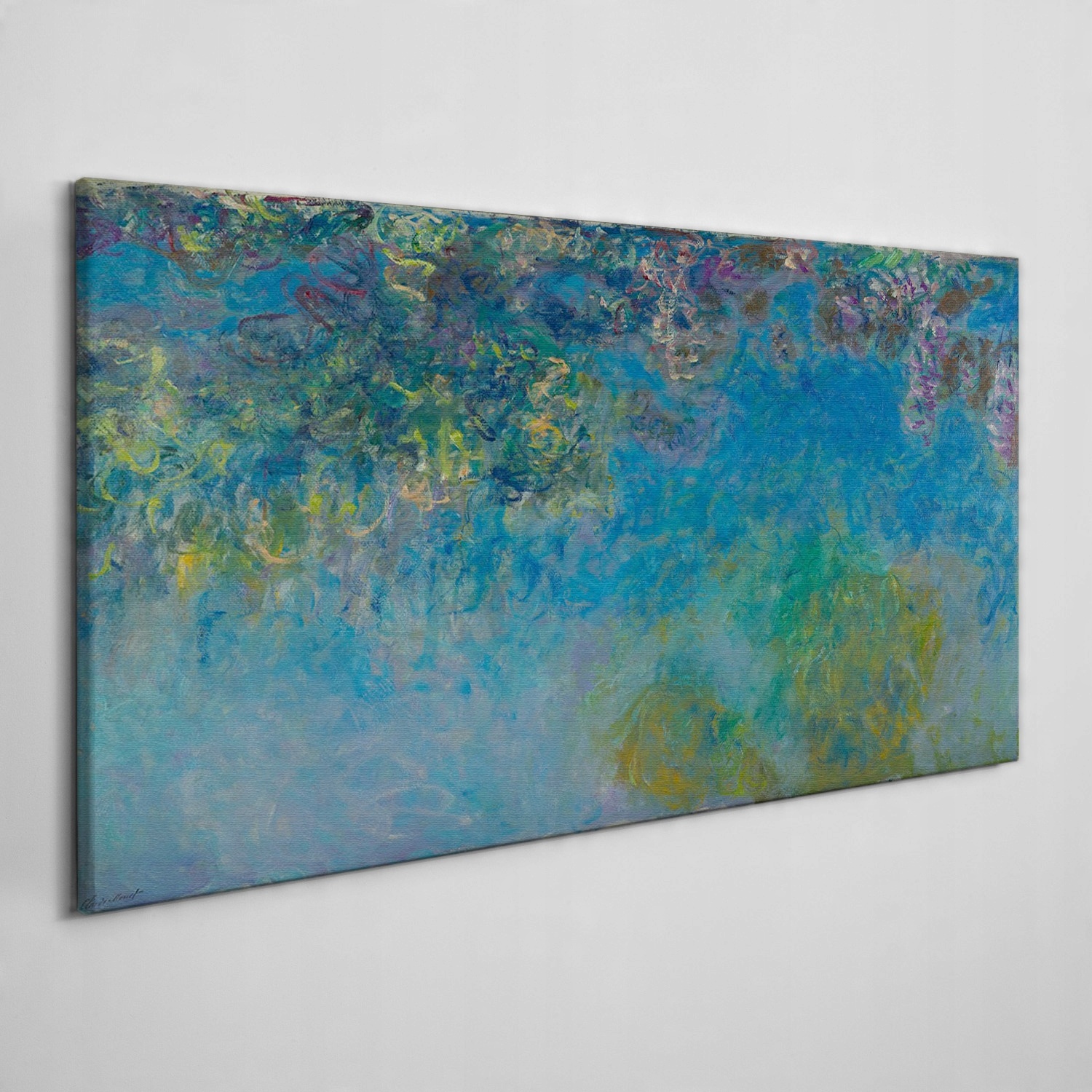 

Obraz ścienny na płótnie Wisteria Monet 140x70 cm