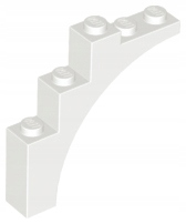

Lego 2339 14395 Łuk 1x5x4 biały Nowy (2g)