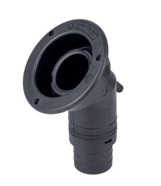 Wlew paliwa do kampera długi bez korka czarny