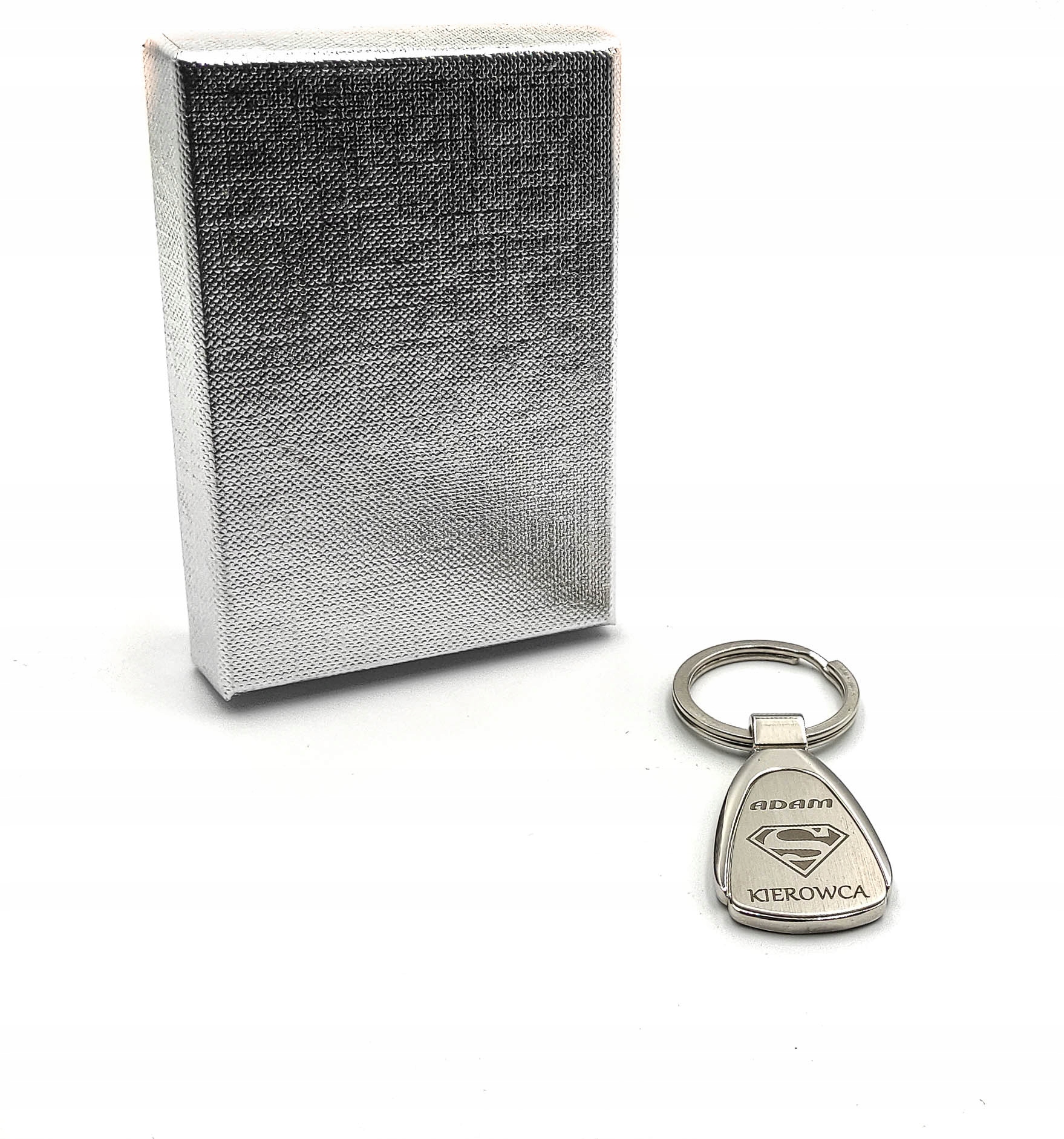 

Brelok Grawer na prezent do kluczy domu samochodu